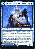 Alrund, God of the Cosmos // Hakka, Whispering Raven