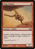 Mogg Fanatic from Duel Decks: Elves vs. Goblins painted by Brom