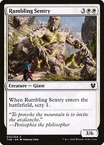 Rumbling Sentry