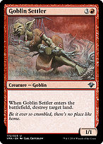MTG Goblin Settler FOIL 4枚セット SLD マジック：ザ