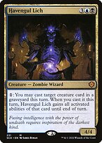 Havengul Lich from Starter Commander Decks painted by James Ryman