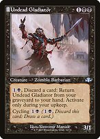 Undead Gladiator from Dominaria Remastered painted by Slawomir Maniak
