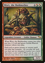 Wort, the Raidmother from Shadowmoor painted by Dave Allsop