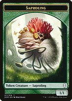 Saproling · Dominaria Tokens (TDOM) #11 · Scryfall Magic: The