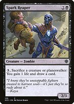 Spark Reaper from Starter Commander Decks painted by Zoltan Boros