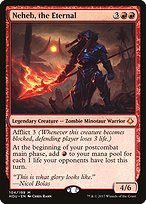 Neheb, the Eternal from Hour of Devastation painted by Chris Rahn