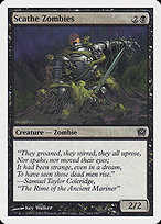 Scathe Zombies from Ninth Edition painted by Kev Walker