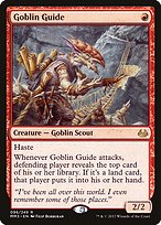 Goblin Guide from Modern Masters 2017 painted by Filip Burburan