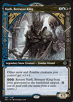 Narfi, Betrayer King from Magic Online Promos painted by Christopher Lovell
