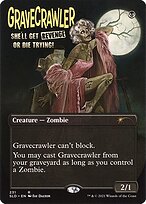 Gravecrawler from Secret Lair Drop painted by Fay Dalton