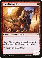 Sneaking Guide from Zendikar Rising painted by Dan Scott
