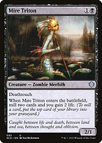 Mire Triton from Starter Commander Decks painted by Seb McKinnon