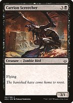 Carrion Screecher from Hour of Devastation painted by Tomasz Jedruszek