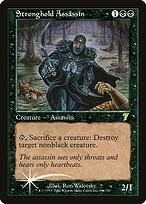 Stronghold Assassin from Seventh Edition painted by Ron Walotsky
