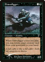 Gravedigger from Seventh Edition painted by James Bernardin