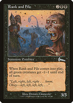 Rank and File from Urza's Legacy painted by Donato Giancola