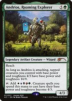 Andrios, Roaming Explorer