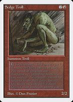 Sedge Troll · Unlimited Edition (2ED) #173 · Scryfall Magic The 