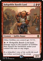 Hobgoblin Bandit Lord from Adventures in the Forgotten Realms Promos painted by Mark Zug