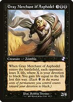 Gray Merchant of Asphodel from Time Spiral Remastered painted by Robbie Trevino