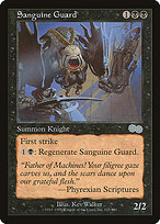 Sanguine Guard from Urza's Saga painted by Kev Walker