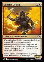 Conduit Goblin from Modern Horizons 3 painted by Bruno Biazotto