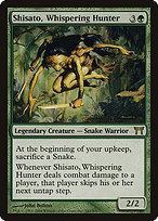 Shisato, Whispering Hunter mtg card