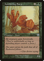 Willow Satyr · Legends (LEG) #212 · Scryfall Magic The