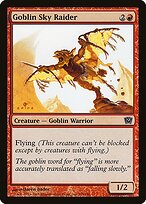 Goblin Sky Raider from Ninth Edition painted by Daren Bader