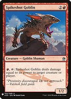 Spikeshot Goblin from Mystery Booster painted by Jason Kang