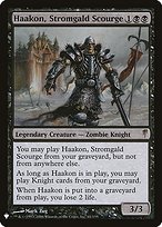 Haakon, Stromgald Scourge from Mystery Booster painted by Mark Zug