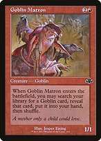 Goblin Matron from Dominaria Remastered painted by Jesper Ejsing
