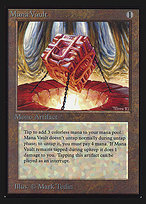 マジック：ザ・ギャザリング Mana Vault signed MTG REVISED EDITION Mana Vault DOUBLE SIGNED BY MARK TEDIN