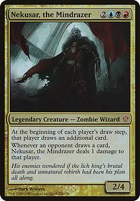 Nekusar, the Mindrazer from Commander 2013 Oversized painted by Mark Winters