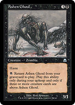 Ashen Ghoul from Masters Edition II painted by Ron Spencer