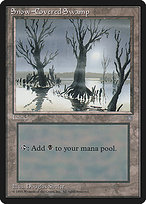 EX+](FOIL)(003)冠雪の沼/Snow-Covered Swamp《英語》【SLD】