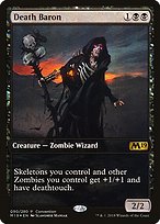 Death Baron from Core Set 2019 Promos painted by Slawomir Maniak