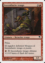 Goblin Fire Fiend from Salvat 2005 painted by Paolo Parente