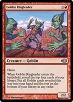 Goblin Ringleader from Magic Online Promos painted by Mark Romanoski