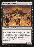Accursed Horde from Hour of Devastation painted by Victor Adame Minguez