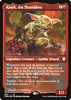 Krark, the Thumbless from Commander Legends painted by Mathias Kollros