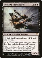 Unliving Psychopath from Dissension painted by Greg Staples