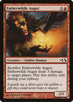 Emberwilde Augur from Duel Decks: Elves vs. Goblins painted by Brandon Kitkouski