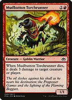 Mudbutton Torchrunner from Planechase Anthology painted by Steve Ellis
