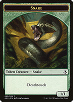 Snake mtg card