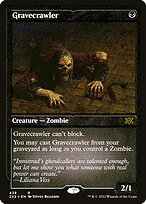 Gravecrawler from Double Masters 2022 painted by Steven Belledin