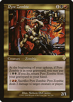 Pyre Zombie from Invasion painted by Nelson DeCastro