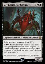 Geth, Thane of Contracts from Phyrexia: All Will Be One Promos painted by Martin de Diego Sádaba