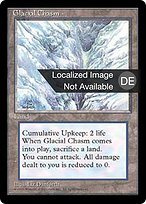 Glacial Chasm - Masters Edition II - MTG Print