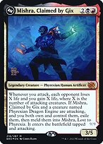 Mishra, Claimed by Gix // Mishra, Lost to Phyrexia